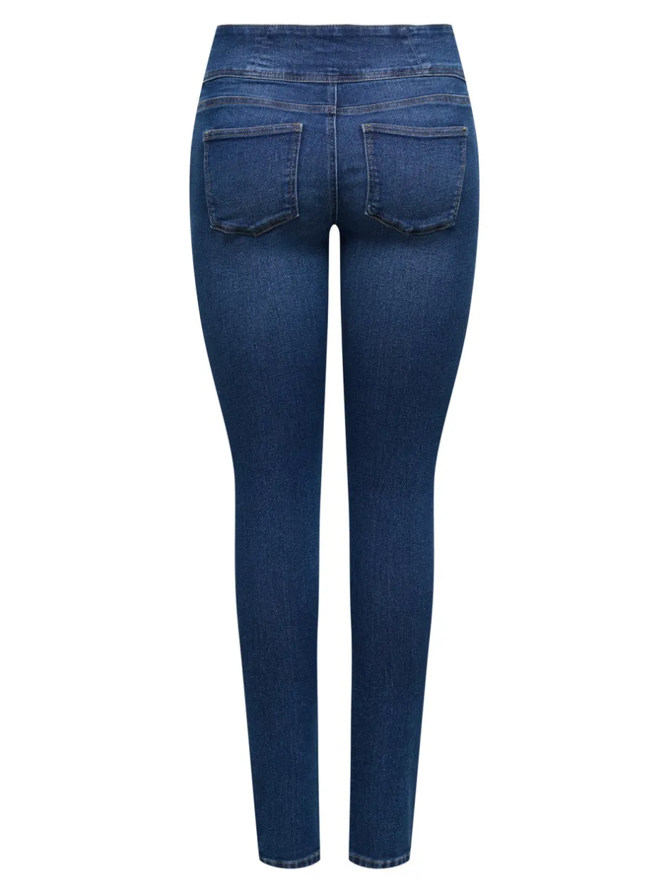 Best ONLRAIN Høj talje Skinny fit Jeans Dame Jeans|Jeans