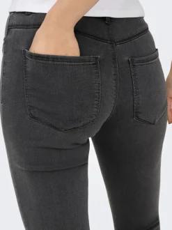 New ONLRAIN Mellemhøj talje Skinny fit Jeans Dame Jeans|Jeans