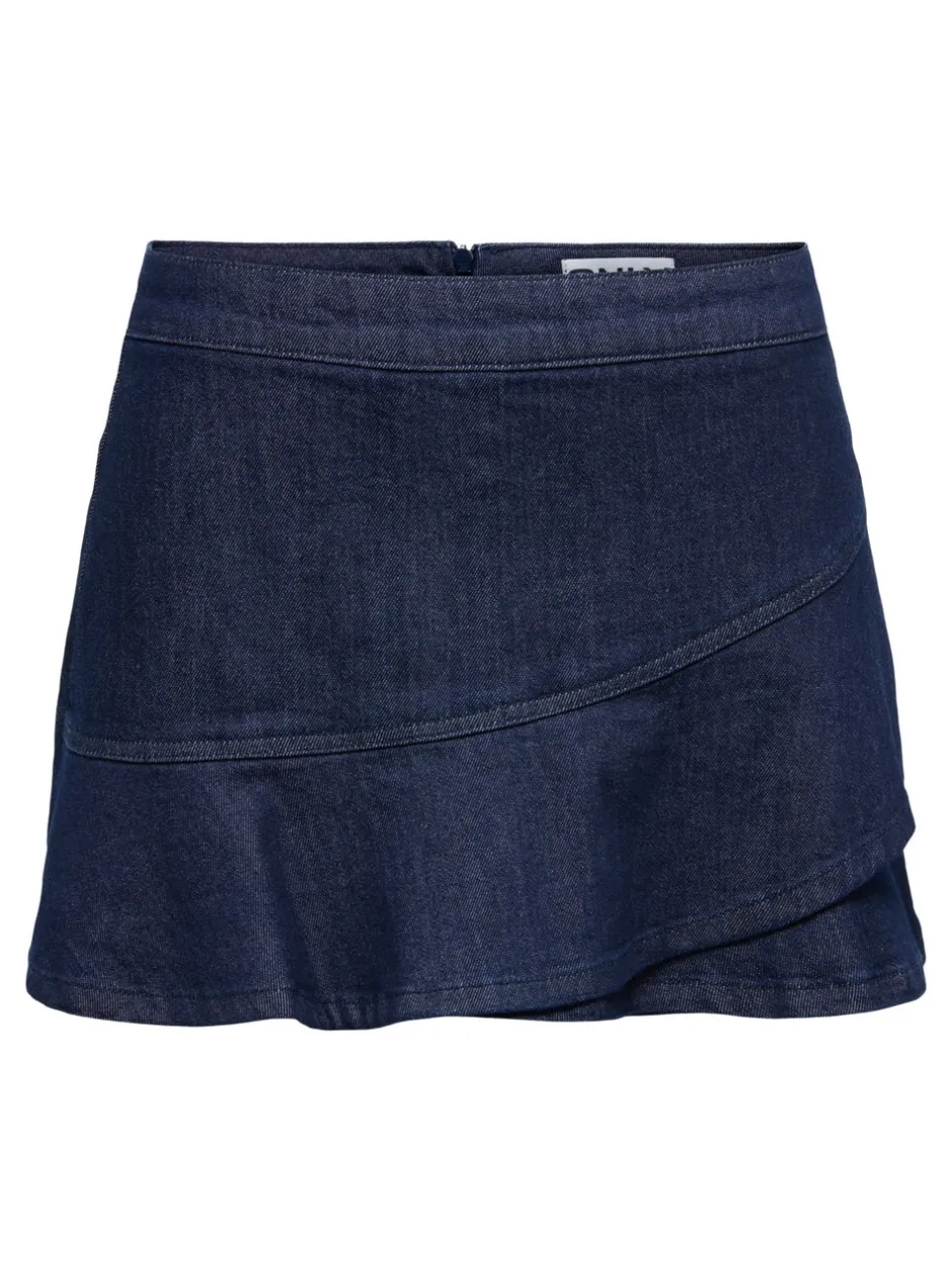 Best ONLRANJA Denim-nederdel Mininederdel Dame Nederdele