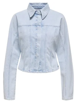Hot ONLREBECCA Denimjakke Dame Jakker Og Frakker|Double Denim