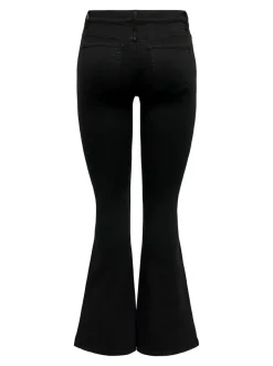 Sale ONLREESE Mellemhøj talje Flared fit Jeans Dame Jeans|Jeans