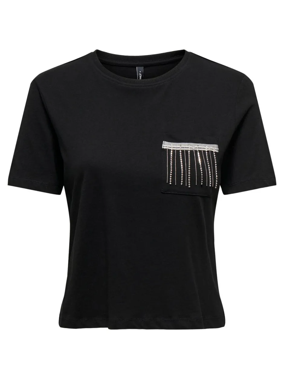 Discount ONLRHINE T-shirt Dame Toppe