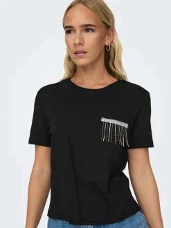 Discount ONLRHINE T-shirt Dame Toppe