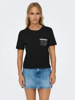 Discount ONLRHINE T-shirt Dame Toppe
