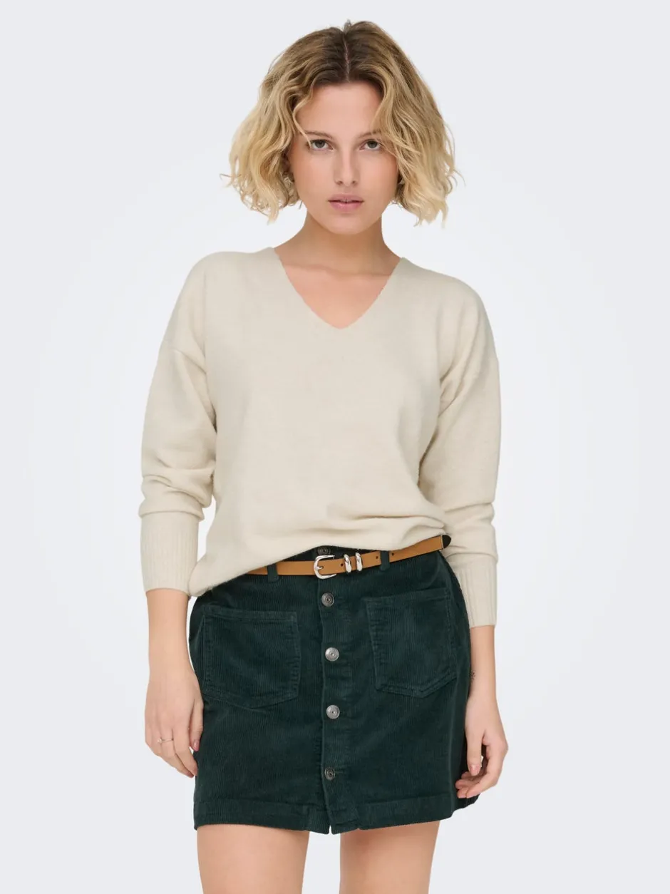 Online ONLRICA Striktrøje Dame Strik & Cardigans