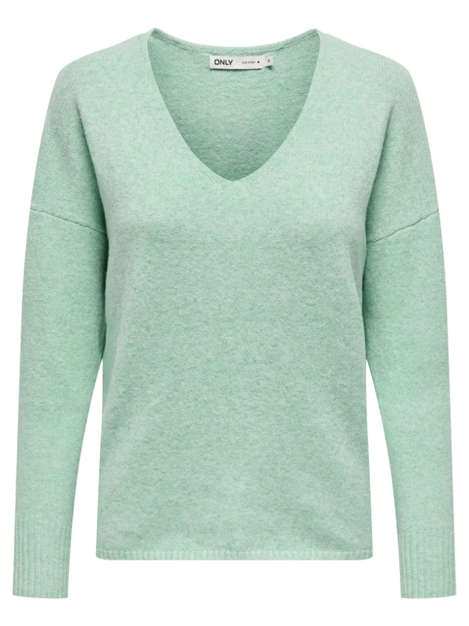 Sale ONLRICA Striktrøje Dame Strik & Cardigans