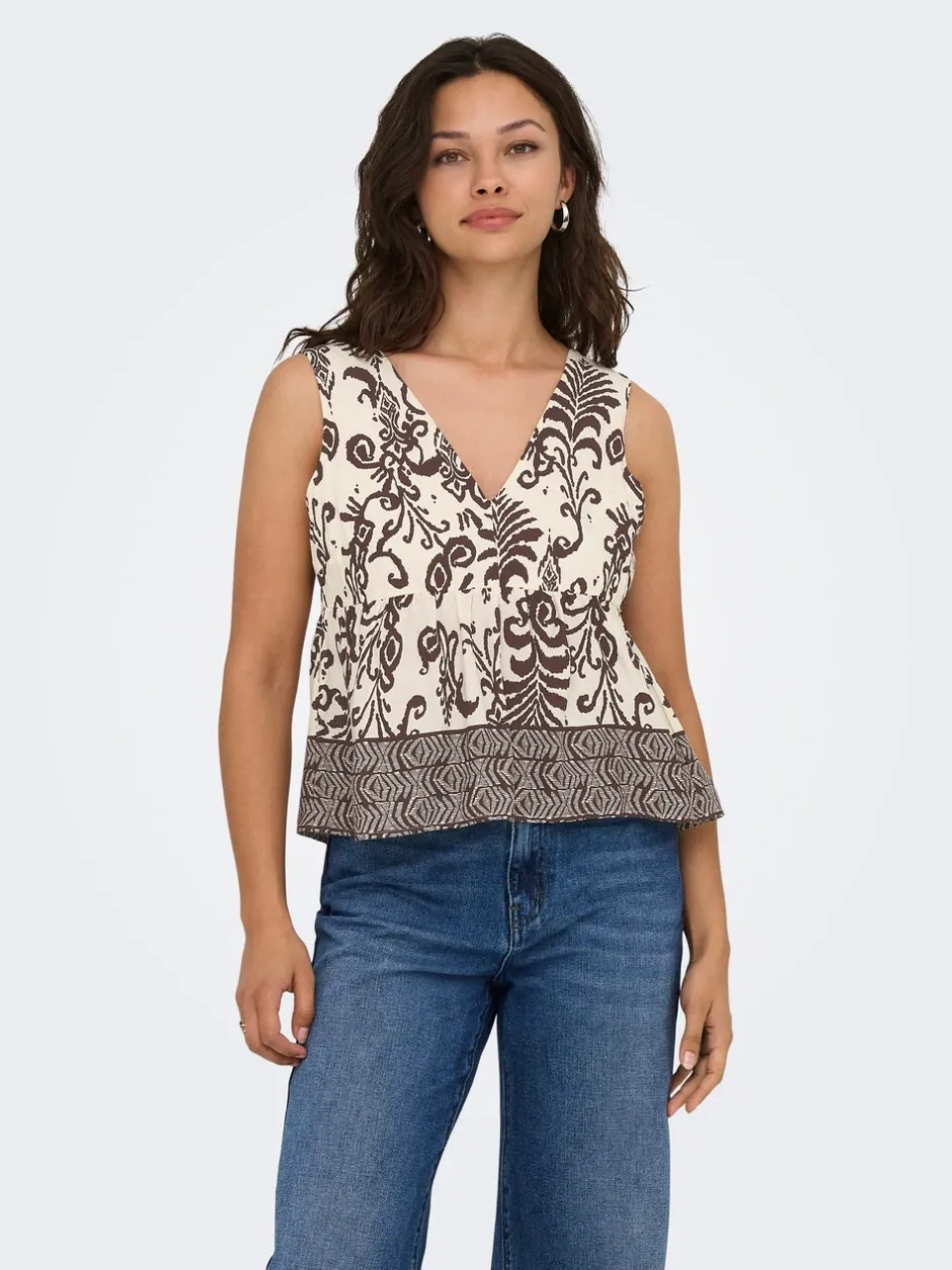 New ONLRICHIZA Top Dame Toppe