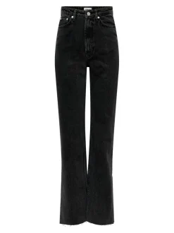 Hot ONLRILEY Høj talje Straight fit Jeans Dame Jeans|Jeans