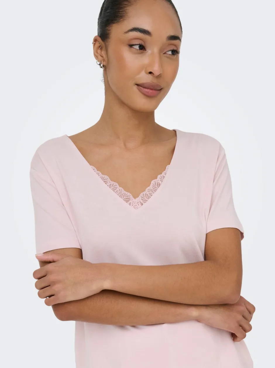 Discount ONLRILLA T-shirt Dame Toppe