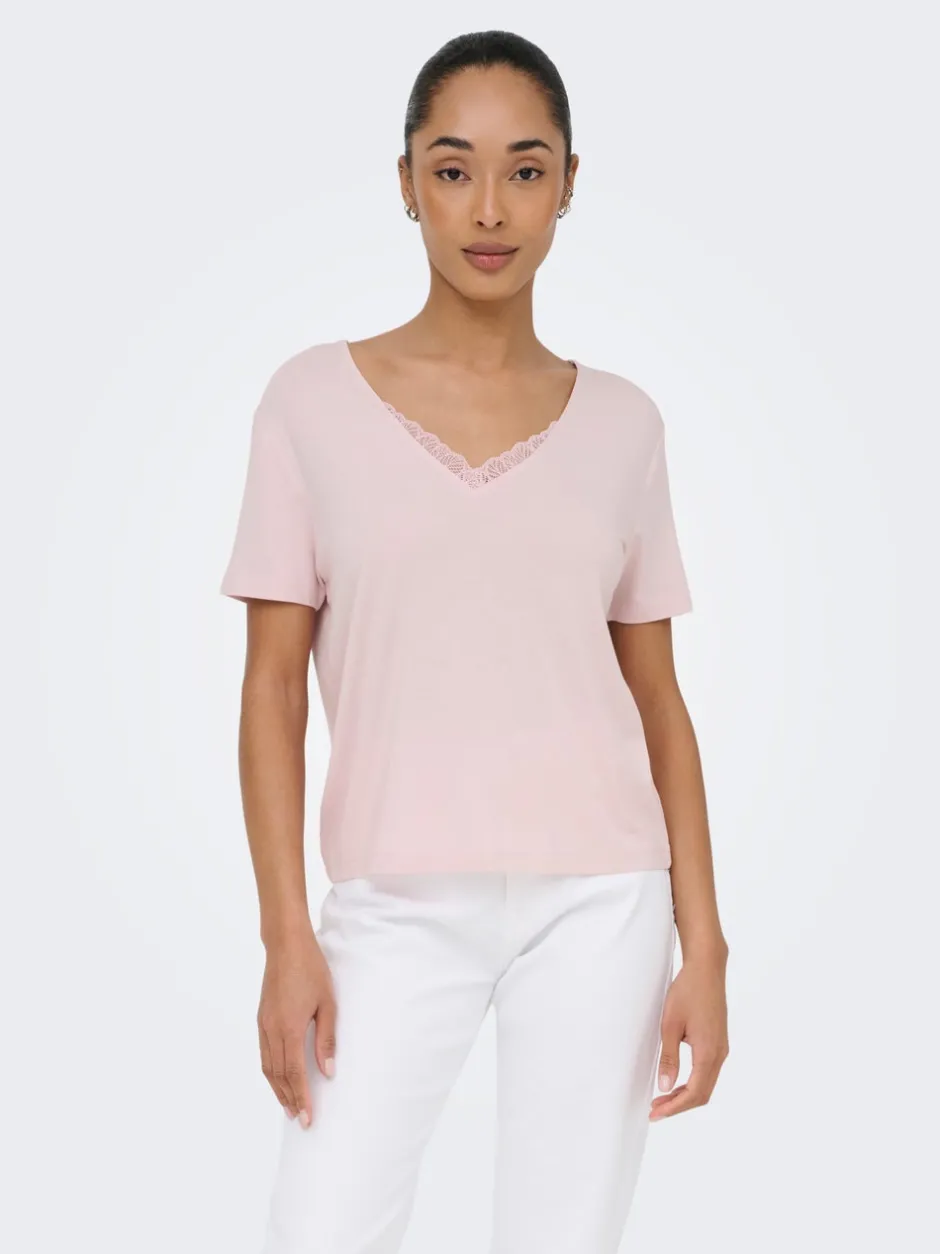 Discount ONLRILLA T-shirt Dame Toppe