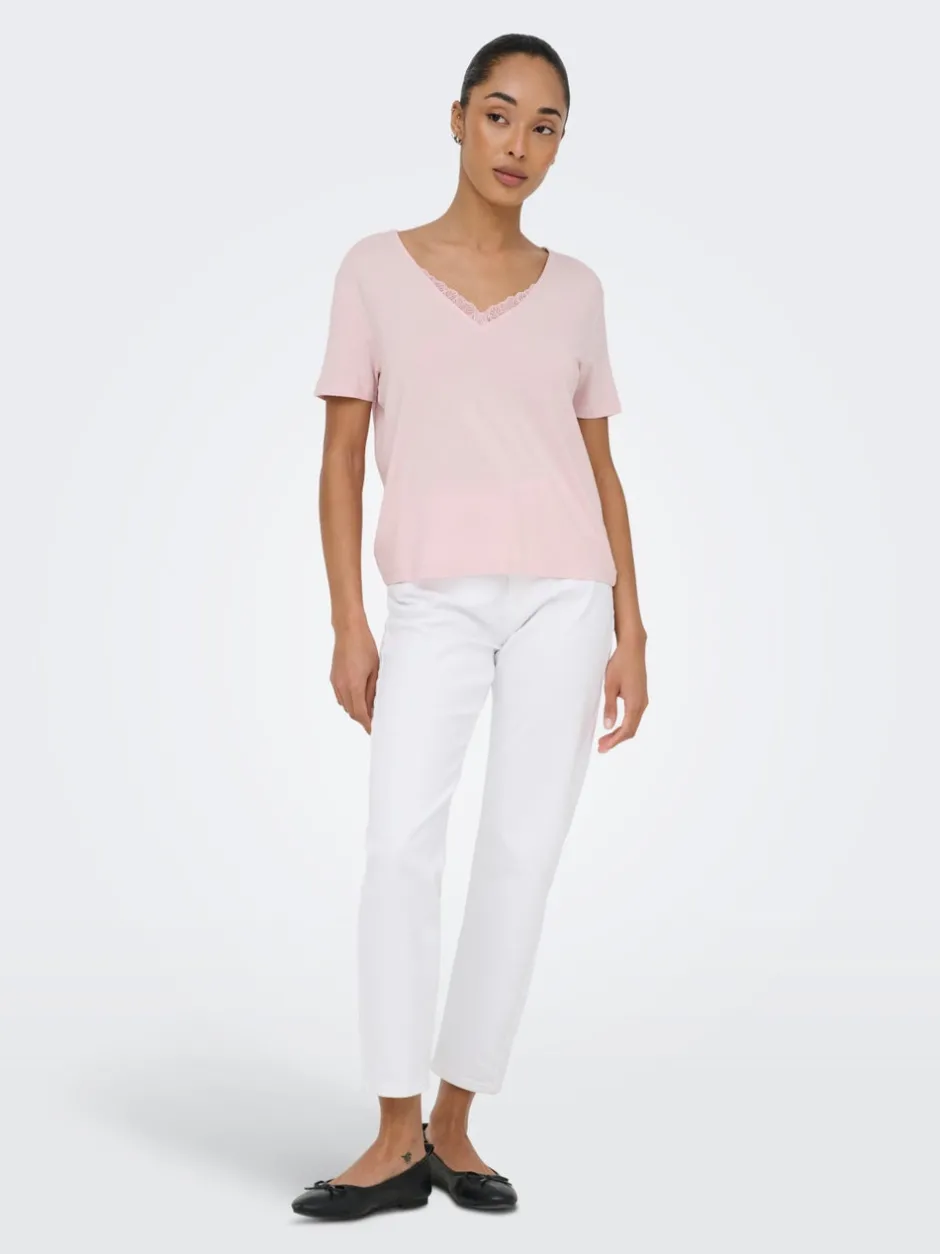 Discount ONLRILLA T-shirt Dame Toppe
