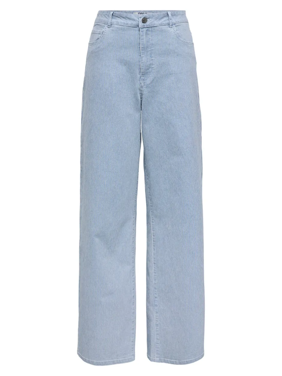 ONLRINE Wide leg fit Bukser i wide fit Dame Bukser