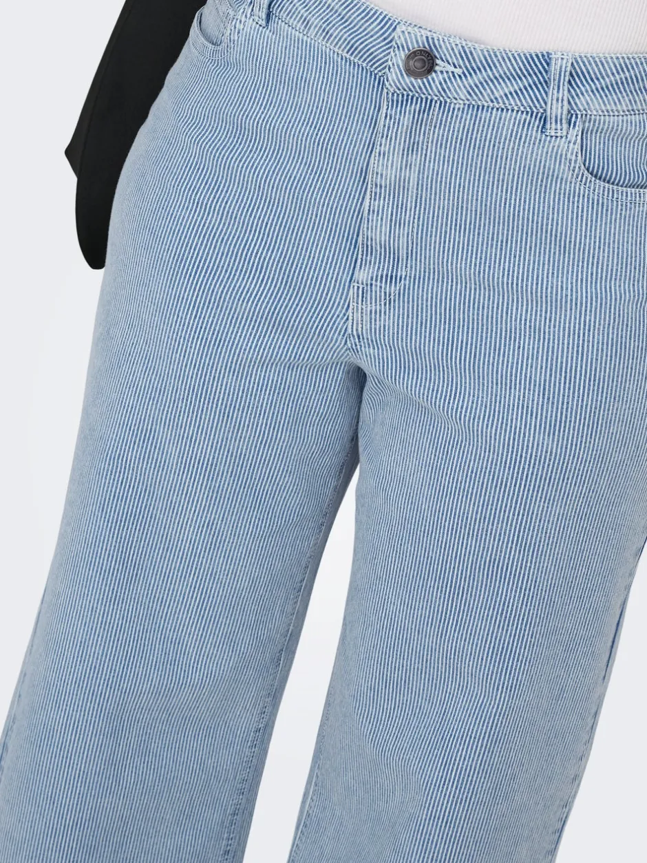 ONLRINE Wide leg fit Bukser i wide fit Dame Bukser
