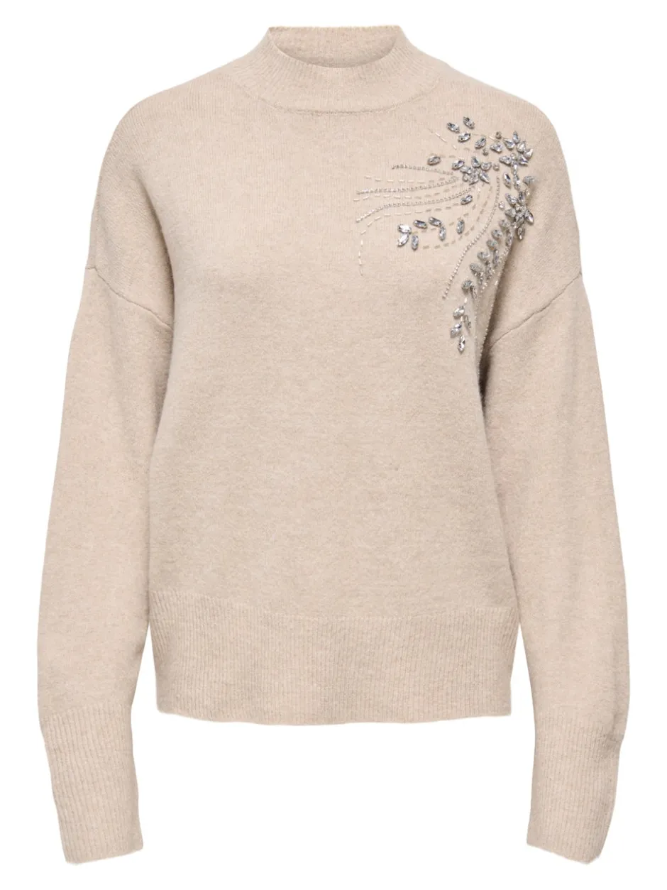 Best ONLRIVA Striktrøje Dame Strik & Cardigans