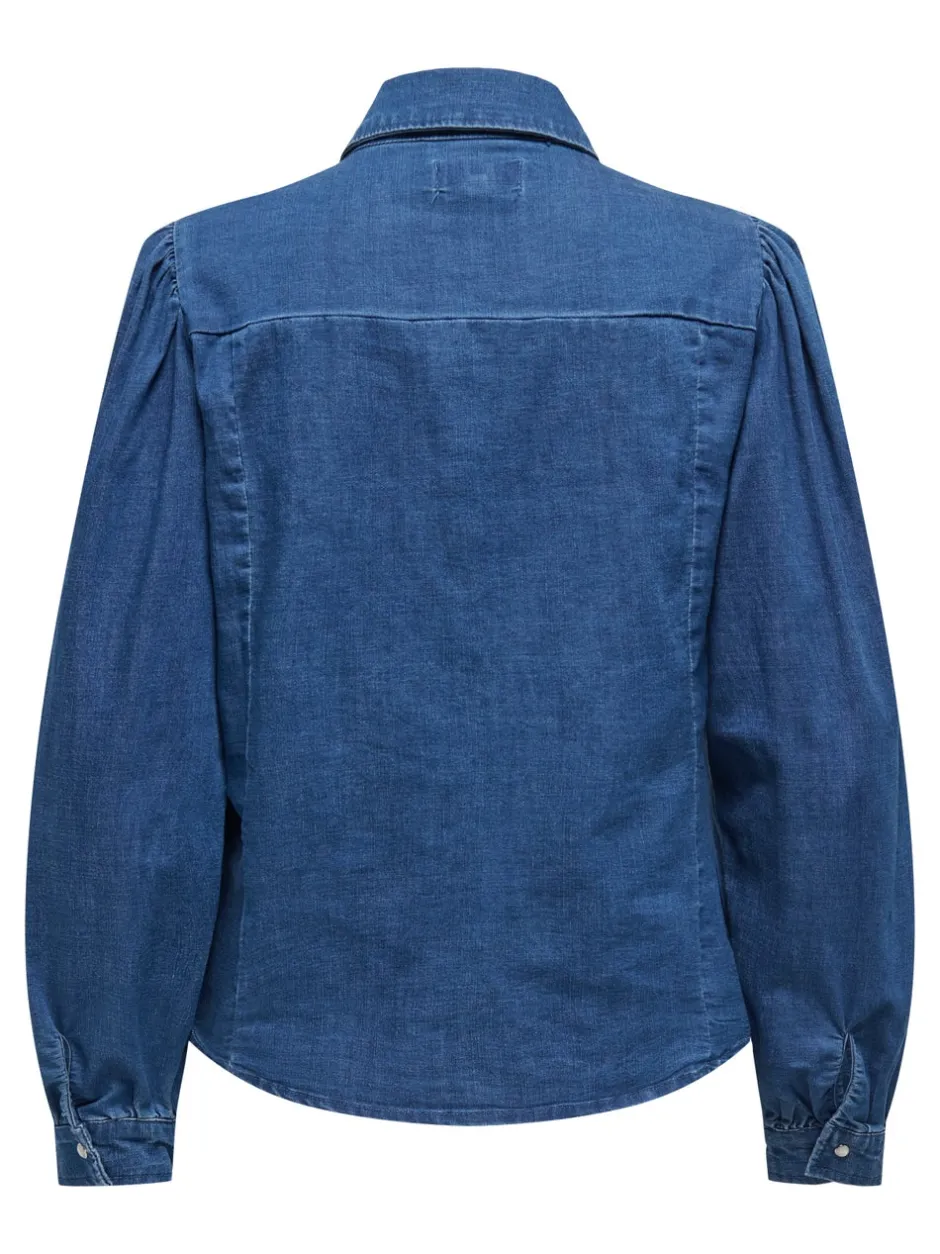 New ONLROCCO Denim-skjorte Dame Skjorter