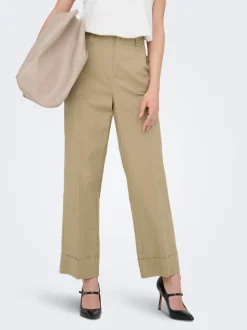 Discount ONLROSALIE Cropped fit Chinobukser Dame Bukser
