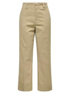 Discount ONLROSALIE Cropped fit Chinobukser Dame Bukser