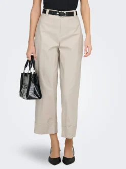 New ONLROSALIE Cropped fit Chinobukser Dame Bukser