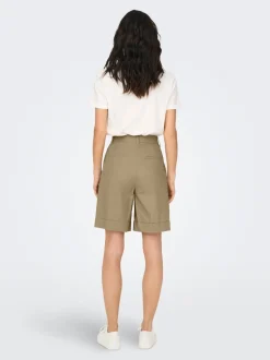 Online ONLROSALIE Høj talje Loose fit Bermuda-shorts Dame Shorts