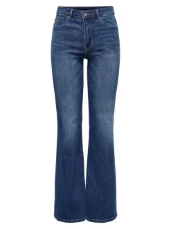 Hot ONLROSE Høj talje Flared fit Jeans Dame Jeans|Jeans