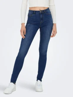 Discount ONLROSE Høj talje Skinny fit Jeans Dame Jeans|Jeans