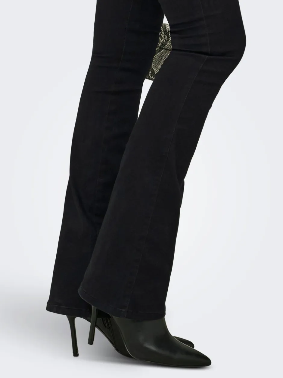 Clearance ONLROYAL Høj talje Flared fit Jeans Dame Jeans|Jeans