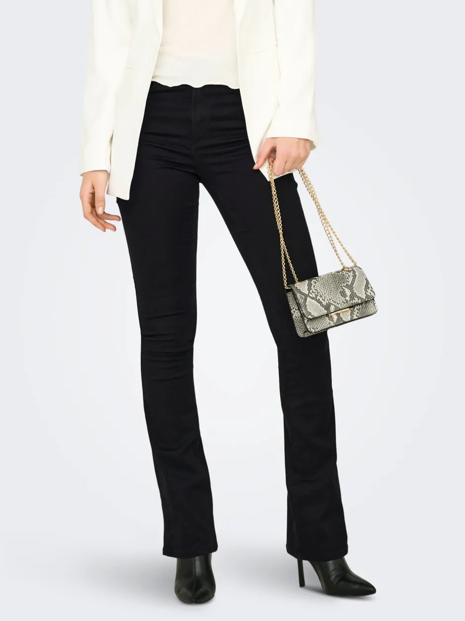 Clearance ONLROYAL Høj talje Flared fit Jeans Dame Jeans|Jeans