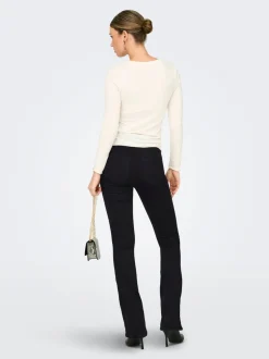 Clearance ONLROYAL Høj talje Flared fit Jeans Dame Jeans|Jeans