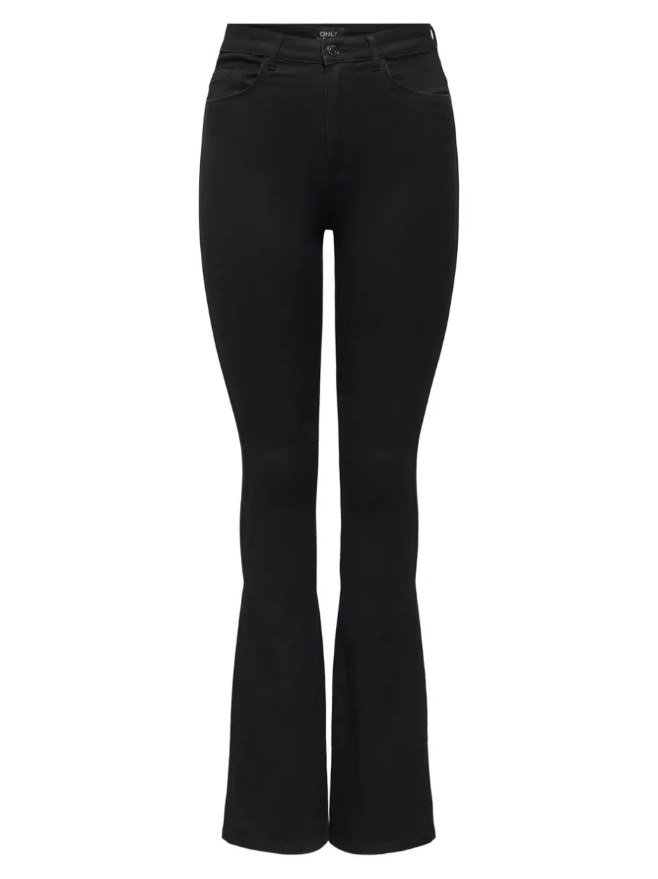 Clearance ONLROYAL Høj talje Flared fit Jeans Dame Jeans|Jeans