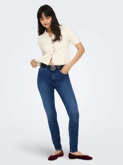 Discount ONLROYAL Høj talje Skinny fit Jeans Dame Jeans|Jeans