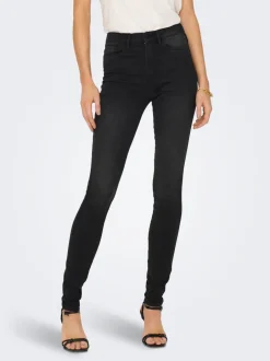 Hot ONLROYAL Høj talje Skinny fit Jeans Dame Jeans|Jeans