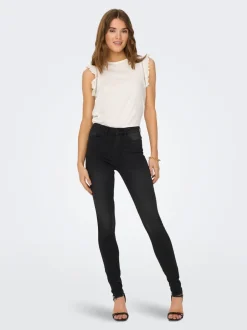 Hot ONLROYAL Høj talje Skinny fit Jeans Dame Jeans|Jeans