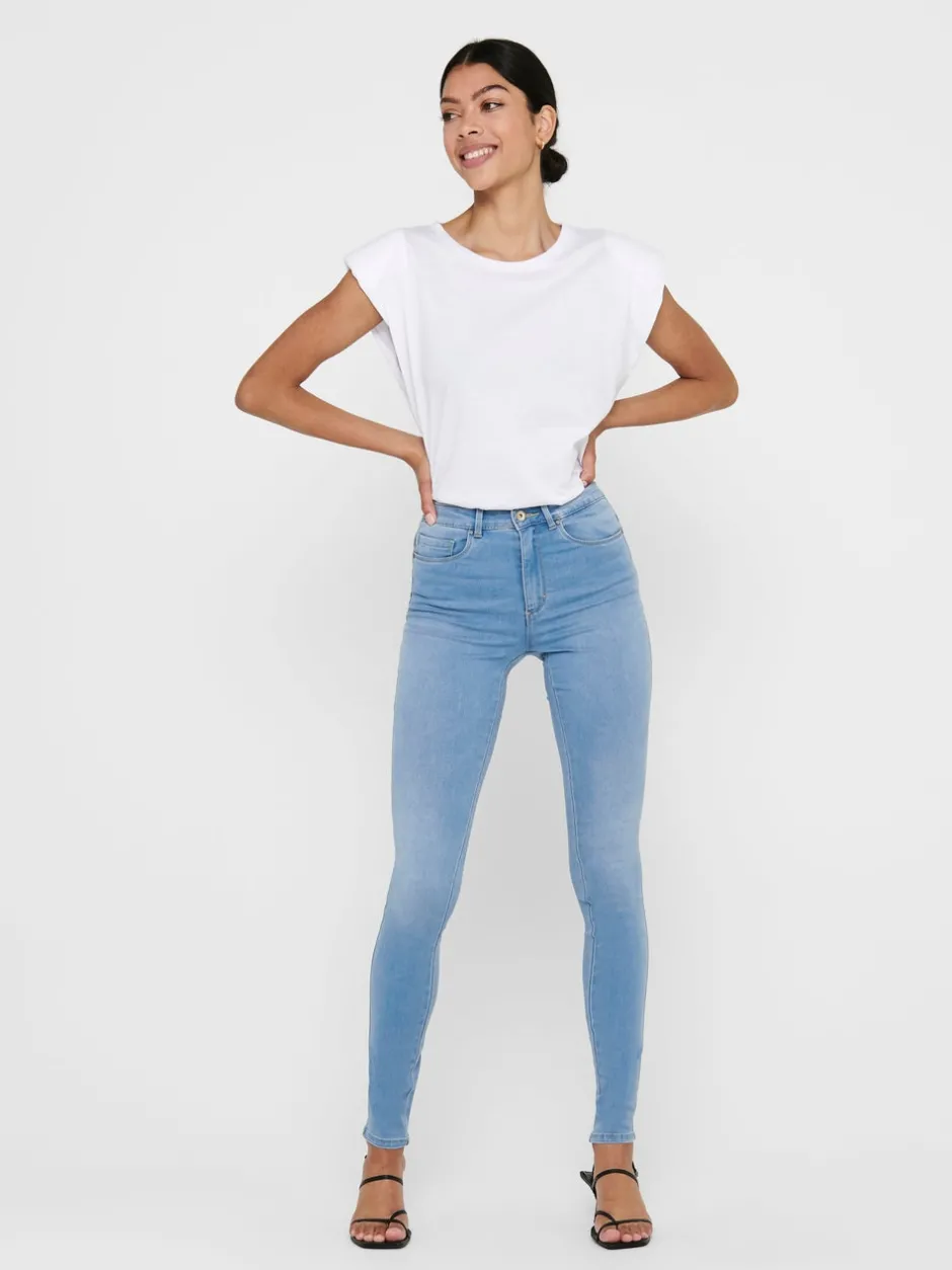 Best ONLROYAL Høj talje Skinny fit Jeans Dame Jeans|Jeans