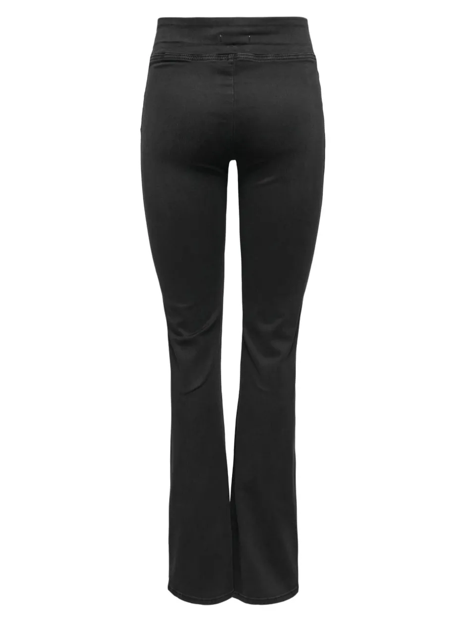 New ONLROYAL Mellemhøj talje Flared fit Jeans Dame Jeans|Jeans
