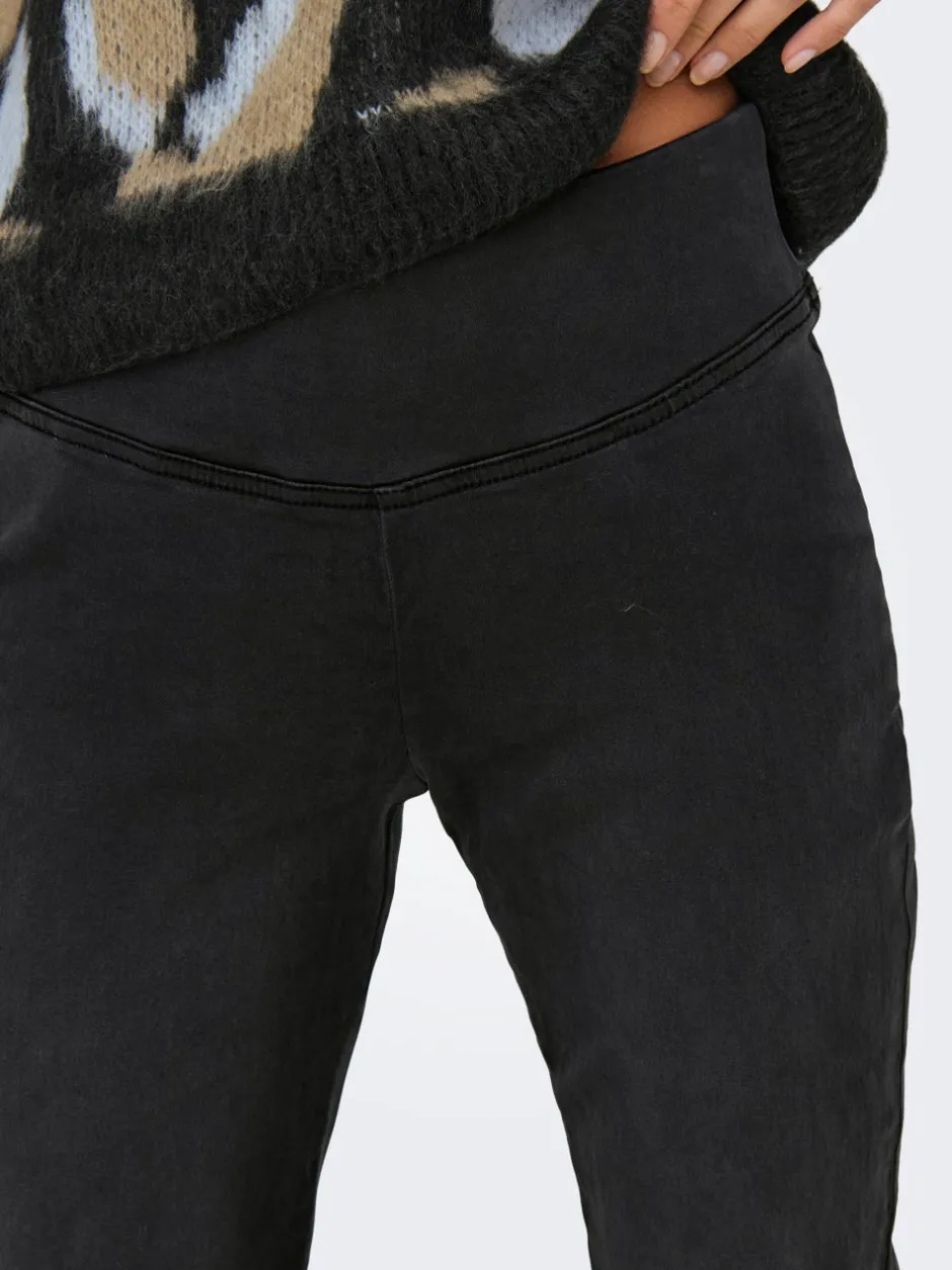 New ONLROYAL Mellemhøj talje Flared fit Jeans Dame Jeans|Jeans