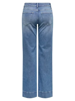 Online ONLRUELLE Mellemhøj talje Flared fit Jeans Dame Jeans|Jeans