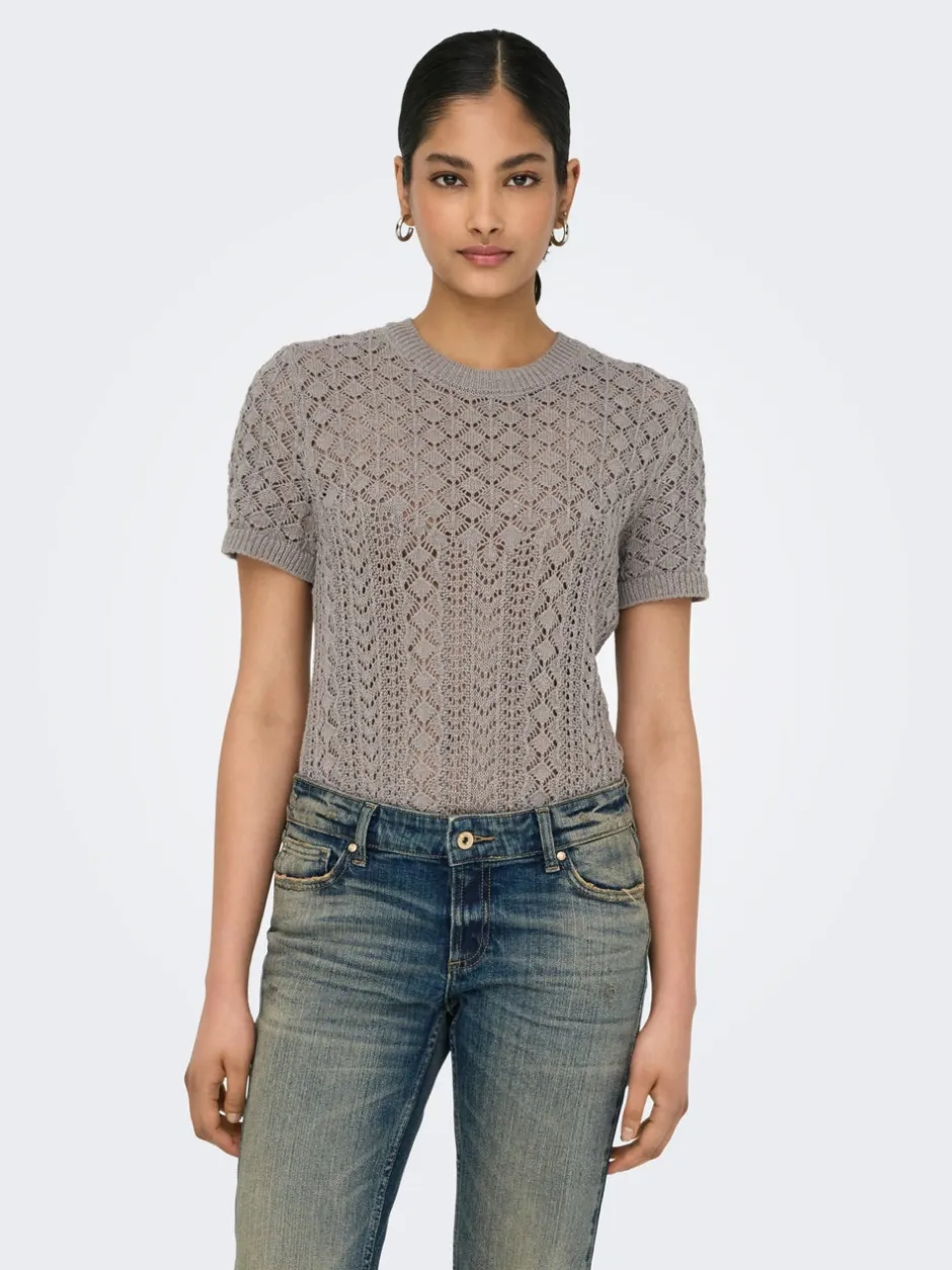 Online ONLSAGA Top Dame Strik & Cardigans
