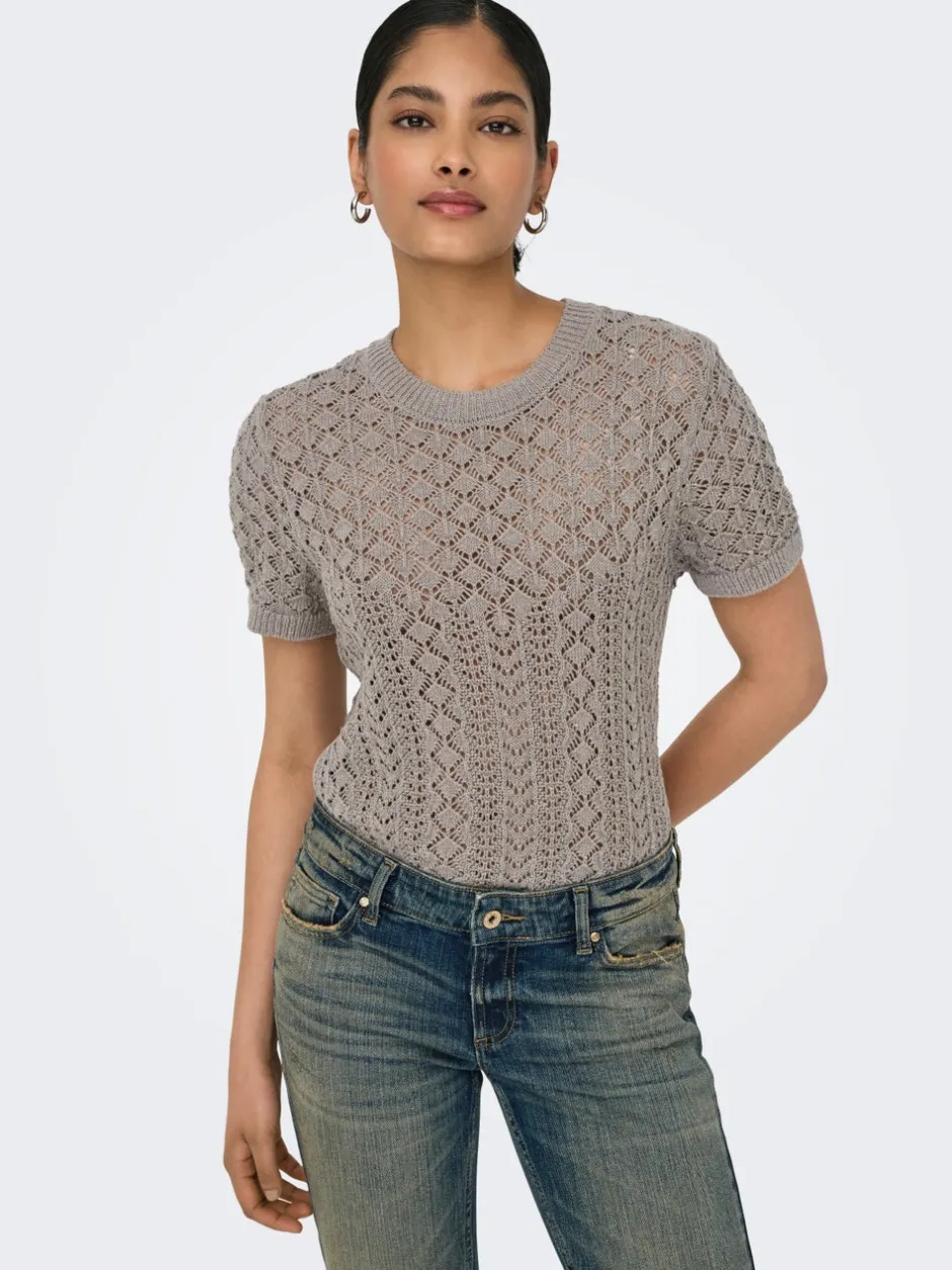 Online ONLSAGA Top Dame Strik & Cardigans