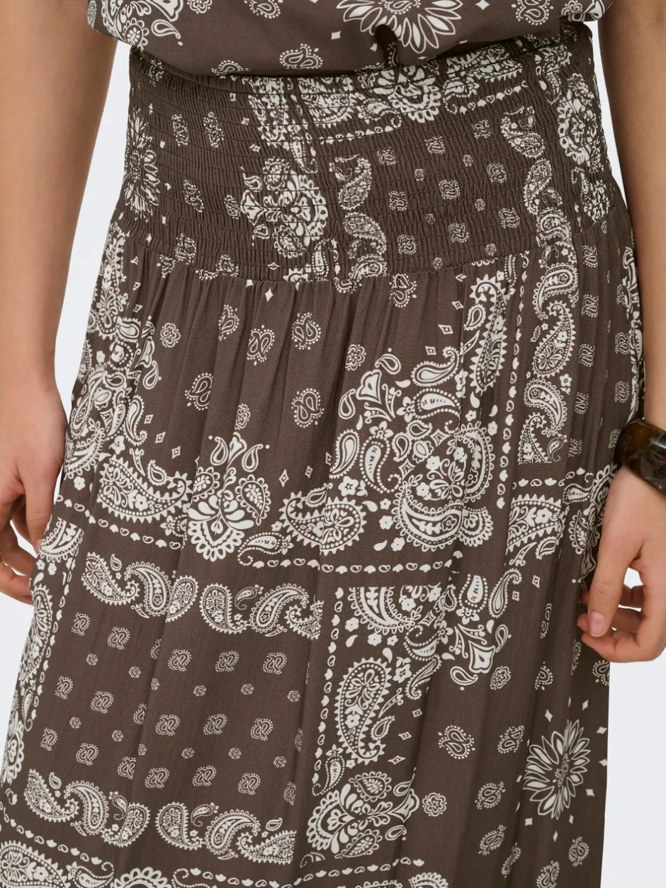 Clearance ONLSAKI Smocknederdel Lang nederdel Dame Nederdele