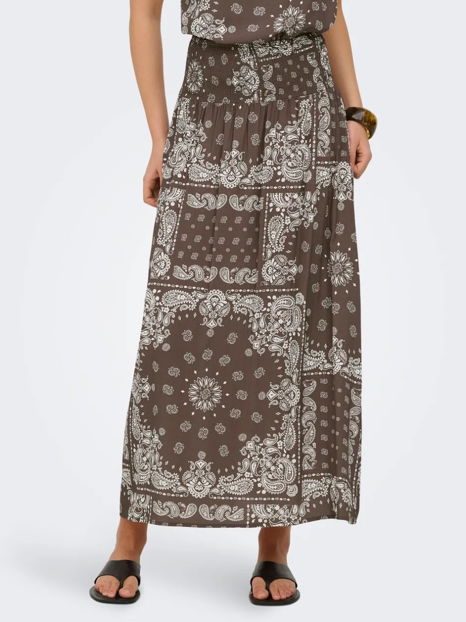 Clearance ONLSAKI Smocknederdel Lang nederdel Dame Nederdele