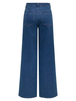 Hot ONLSANNA Høj talje Wide leg fit Jeans Dame Jeans|Jeans
