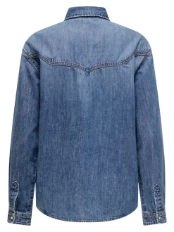 New ONLSEVIGNY Denim-skjorte Dame Skjorter