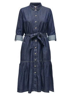 Outlet ONLSEVIGNY Lang kjole Dame Kjoler|Double Denim
