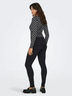 Sale ONLSHAPE Mellemhøj talje Skinny fit Jeans Dame Jeans|Jeans
