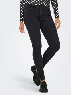Sale ONLSHAPE Mellemhøj talje Skinny fit Jeans Dame Jeans|Jeans