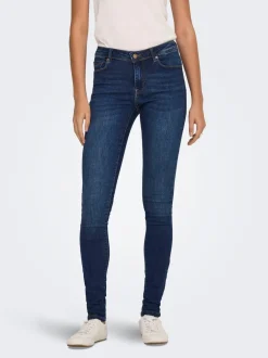 Outlet ONLSHAPE Mellemhøj talje Skinny fit Jeans Dame Jeans|Jeans