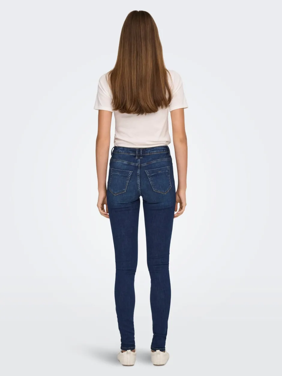 Outlet ONLSHAPE Mellemhøj talje Skinny fit Jeans Dame Jeans|Jeans