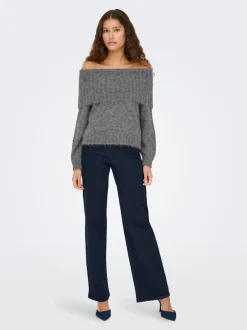 Sale ONLSHINE Striktrøje Dame Strik & Cardigans