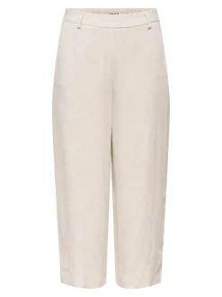 Best ONLSIESTA Cropped fit Hør Culottebukser Dame Bukser