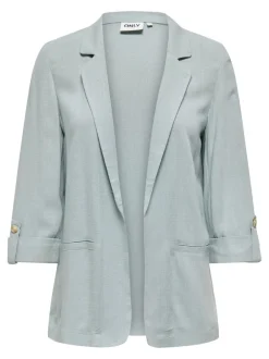 Hot ONLSIESTA Hør Blazer Dame Blazere & Veste